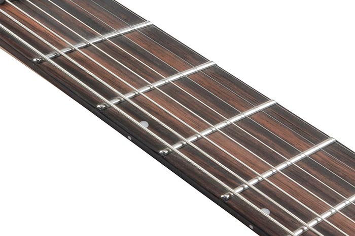 Macassar Ebony fretboard