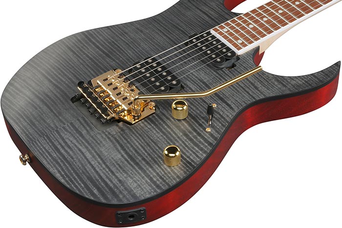 Flamed Maple top / Meranti body