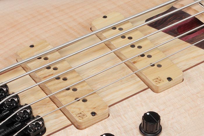 Nordstrand™ Big Single pickups with wood cover
