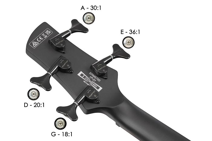 RATIO&reg; Machine Heads by Graph Tech&reg; Guitar Labs