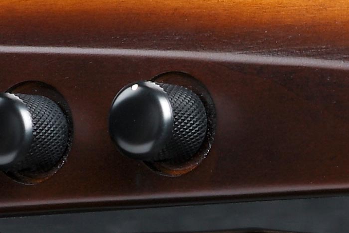 Piezo active tone control
