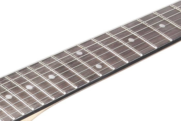 Purpleheart fretboardPurpleheart fretboard