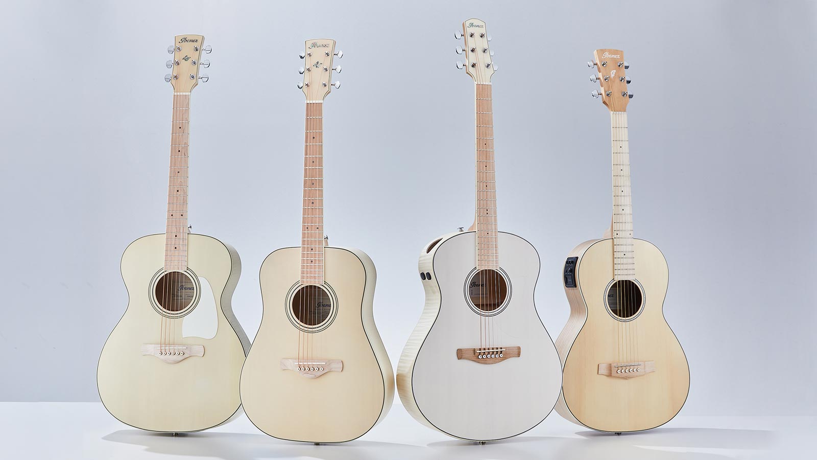 White Acoustic Guitars