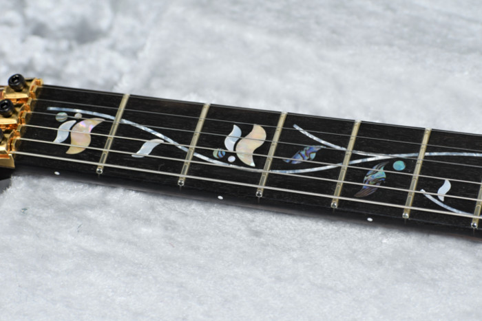 Ebony Fretboard w/Tree of Life inlay