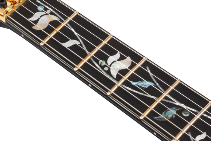 Selected Ebony fingerboard w/“Tree of Life” position inlay