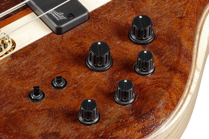 Ibanez Custom Electronics 3-band EQ w/EQ bypass switch & Mid frequency switch