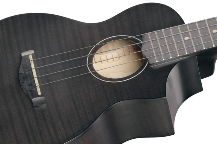 Purpleheart fretboard bridge Image