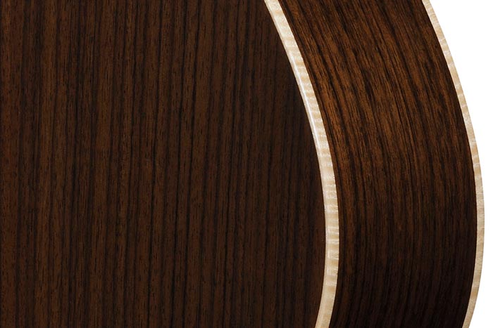 Solid African Mahogany back and sides