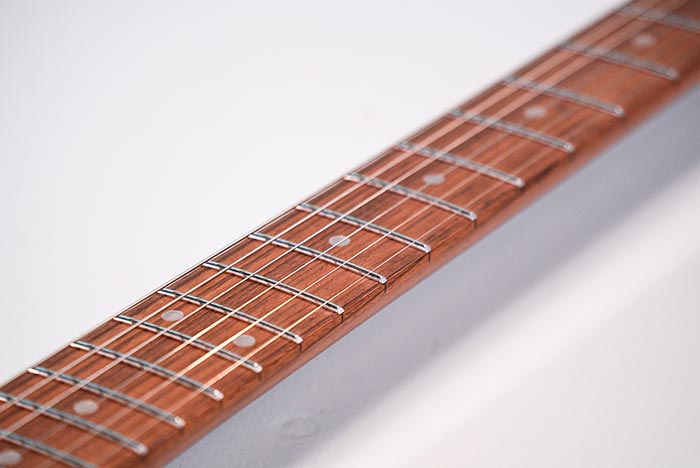 Jatoba fretboard