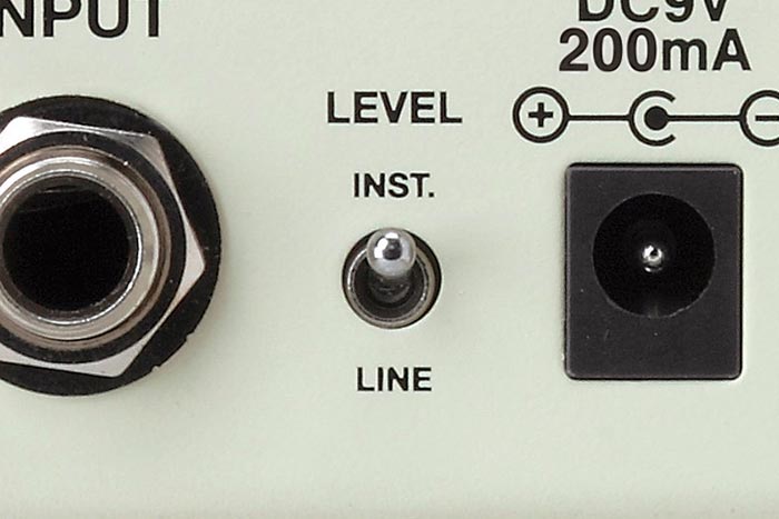 Instrument/Line Level Switch