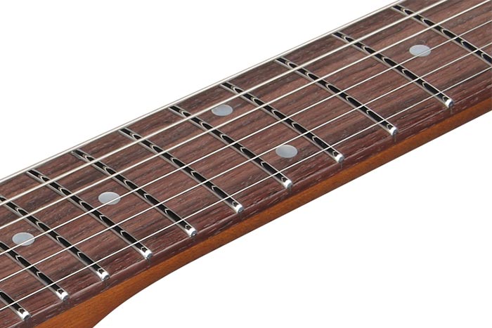 Rosewood fretboard with Stainless Frets