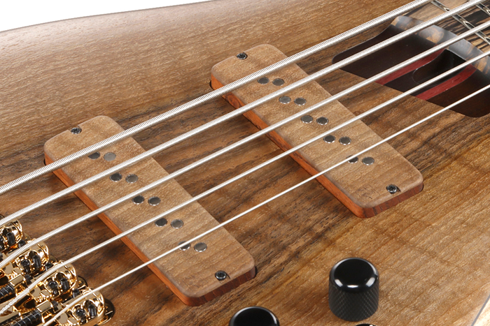 Nordstrand&trade; Big Single pickups with wood cover