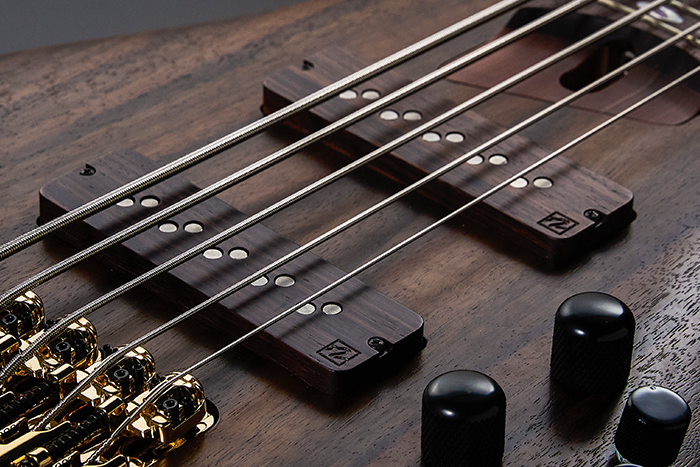 Nordstrand™ Big Single pickups with wood cover