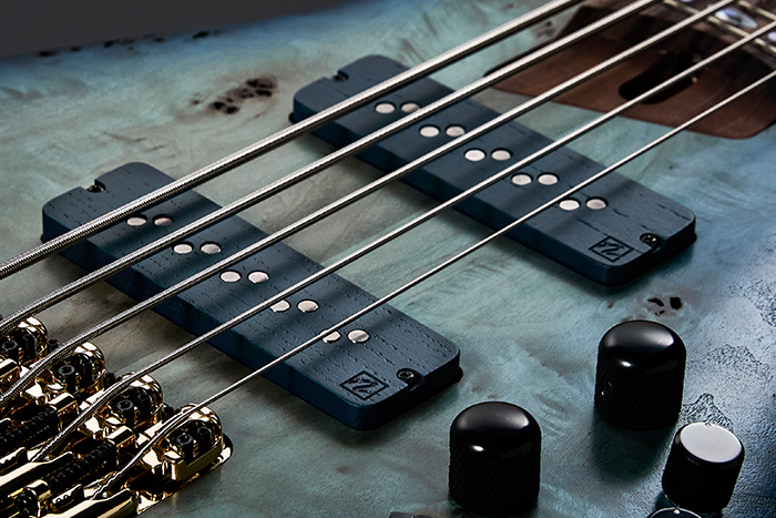 Nordstrand&trade; Big Single pickups with wood cover
