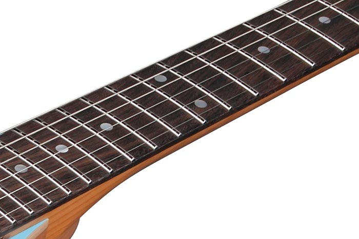 Rosewood fretboard