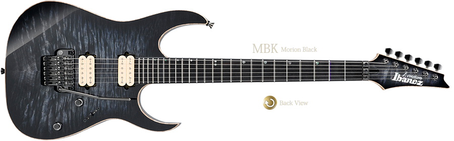 JCRG12-MBK | JCRG12 | J.custom | FEATURE PRODUCTS | Ibanez guitars 