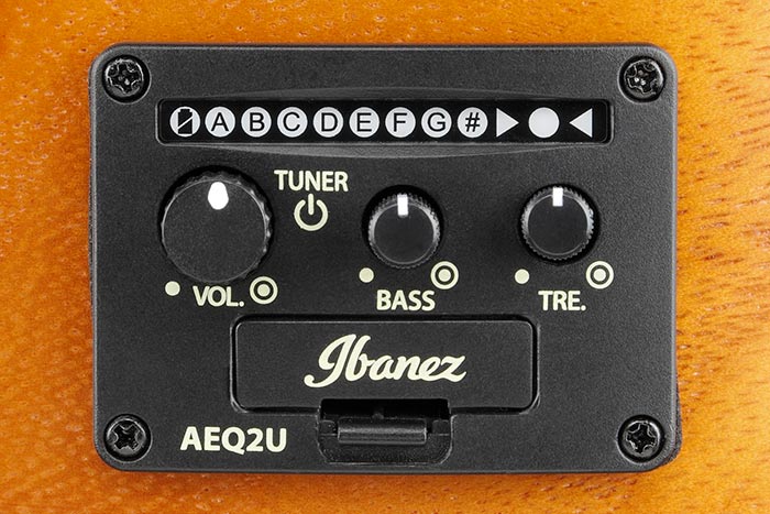 Ibanez AEQ-2U preamp w/Onboard tuner
