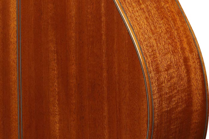 African Mahogany back and sides