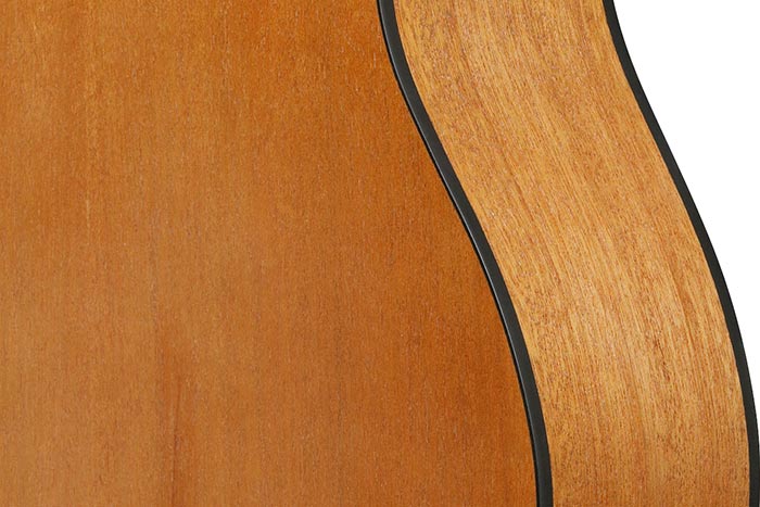 Meranti back and sides