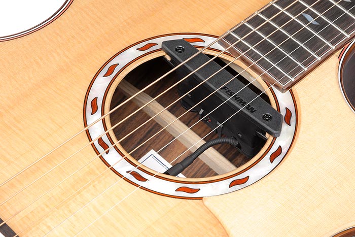 Fishman® Rare Earth Mic Blend Active Soundhole pickup preamp