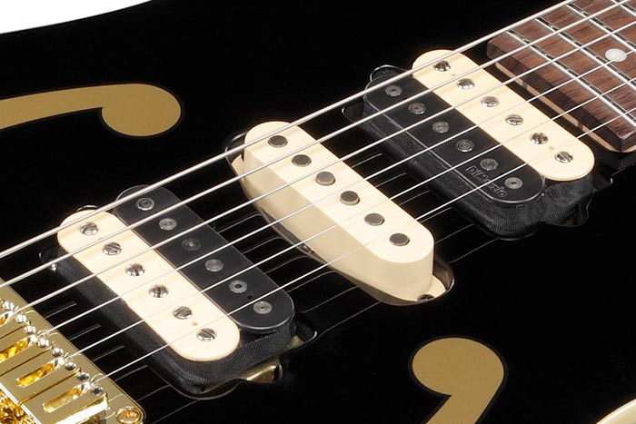 DiMarzio&reg; Air Classic&trade; (H) / DiMarzio&reg; PGM&trade; (S) / DiMarzio&reg; Air Classic&trade; (H) pickups