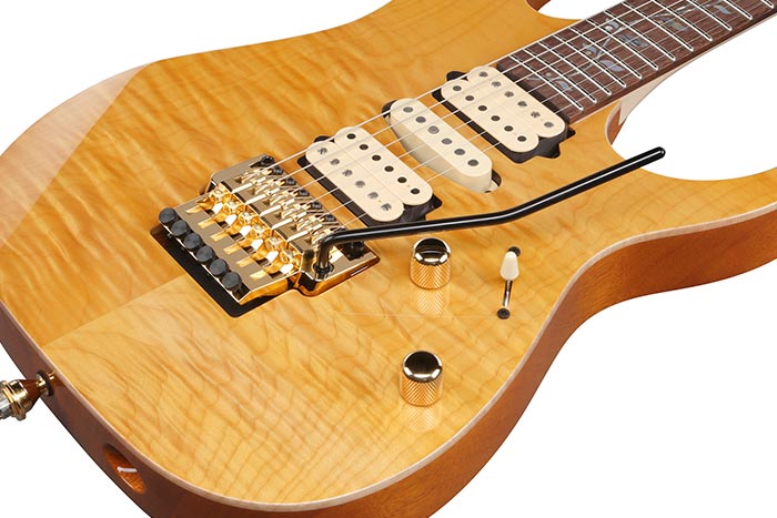 Exotic Maple top / African Mahogany body