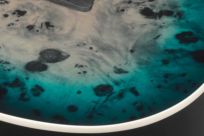 Poplar Burl Art Grain (Basswood) top