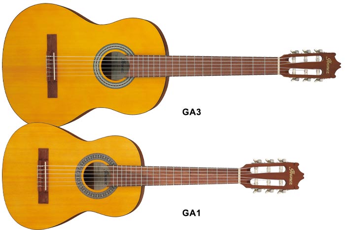 1/2 size classical guitar (530mm scale length, 43mm width nut)