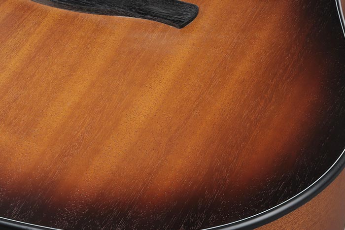 Solid African Mahogany top