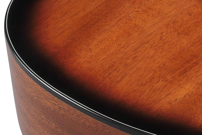 Solid African Mahogany top