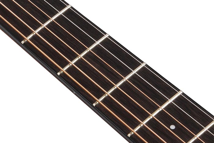 Purpleheart fretboard