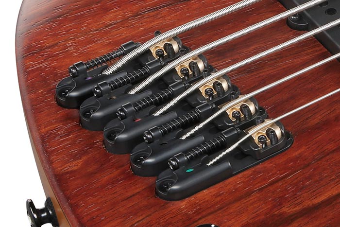 MR5S bridge w/ Brass saddle pieces