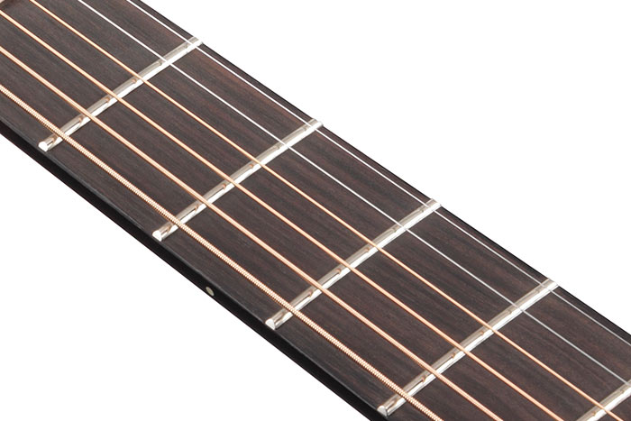 Macassar Ebony fretboard