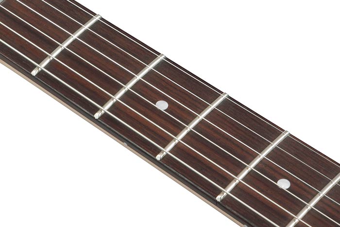 Rosewood fretboard