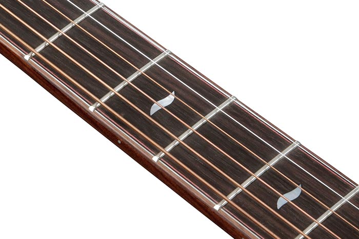 Macassar Ebony fretboard