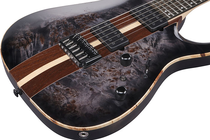 Poplar Burl/Maple/Walnut/Curly Maple/Panga Panga top / American Basswood body