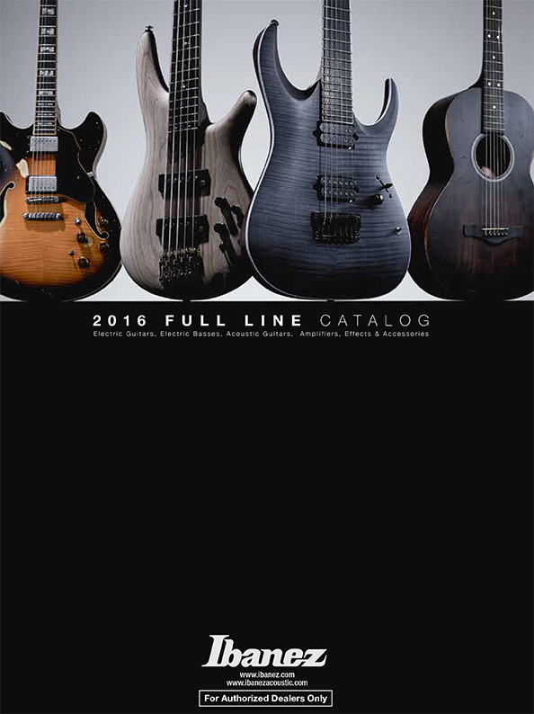Ibanez guitar catalog